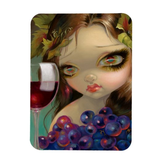 "Spirits of the Vine: Merlot" Flex Magnet (Vertikal)