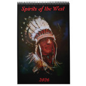 Spirits of the West Calendar Kalender (Titelbild)