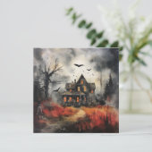 👻 🥂 Spirits & Spirits Soiree! 🥂 👻 Halloween Einladung (Stehend Vorderseite)