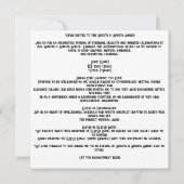 👻 🥂 Spirits & Spirits Soiree! 🥂 👻 Halloween Einladung (Rückseite)