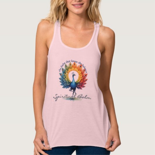 Spiritual Balm Tank | Keeps the Balance (Vorderseite)