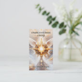 Spiritual Counseling Psychic Guidance Visitenkarte (Stehend Vorderseite)