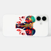 Spiritual Elephant with Red Feathers Case-Mate iPhone Hülle (Rückseite (Horizontal))