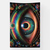 Spiritual Energie Heiler Reiki vinyl banner (Vertikal)