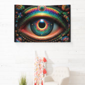 Spiritual Energie Heiler Reiki vinyl banner (InSitu)