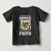 Spiritual Faith and Grace – Uplifting Christian Baby T-shirt (Vorderseite)