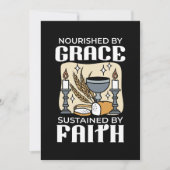 Spiritual Faith and Grace – Uplifting Christian Dankeskarte (Vorderseite)