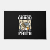 Spiritual Faith and Grace – Uplifting Christian Fußmatte (Vorderseite)