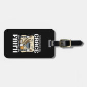 Spiritual Faith and Grace – Uplifting Christian Gepäckanhänger (Vorderseite horizontal)