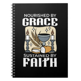 Spiritual Faith and Grace – Uplifting Christian Notizblock