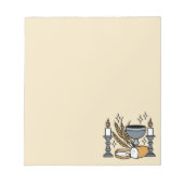 Spiritual Faith and Grace – Uplifting Christian Notizblock (Vorderseite)