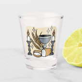 Spiritual Faith and Grace – Uplifting Christian Schnapsglas (Vorderseite)