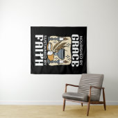 Spiritual Faith and Grace – Uplifting Christian Wandteppich (Beispiel (Horizontal))