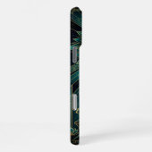 Spiritual Gold Teal iPhone 16 Pro Max Case Hülle (Rechte Seite)