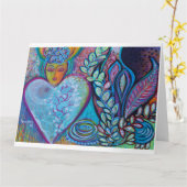 "Spiritual Gratitude" Karte (Gelbe Blume)