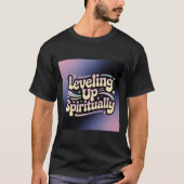 Spiritual Growth Journey Cosmic Design Inspiration T-Shirt (Vorderseite)