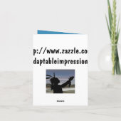 Spiritual Indian Karte (Rückseite)