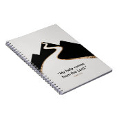 Spiritual Journey Notebook - Guided Mountain Path  Notizblock (Rechte Seite)