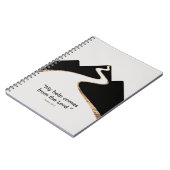 Spiritual Journey Notebook - Guided Mountain Path  Notizblock (Linke Seite)