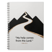 Spiritual Journey Notebook - Guided Mountain Path Notizblock (Vorderseite)