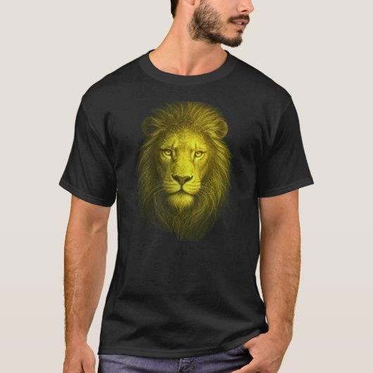 Spiritual Lion Awakening • Inner Power & Identity T-Shirt (Vorderseite)