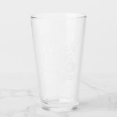 Spiritual Living Testimony Faith and Grace Quote Glas (Vorderseite)