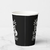 Spiritual Living Testimony Faith and Grace Quote Pappbecher (Rechts)