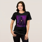 Spiritual mystic zen. Tri-Blend shirt (Vorderseite voll)