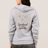 Spiritual Not Spooky Hoodie – Cute Ghost Halloween (Rückseite)