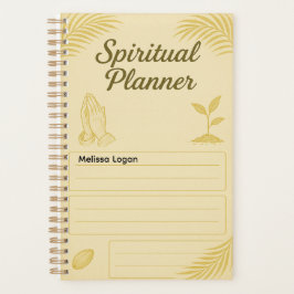 Spiritual Planner for Prayer & Daily Worship Planer
