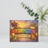 Spiritual Postcard  Postkarte (Stehend Vorderseite)