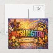 Spiritual Postcard  Postkarte (Vorne/Hinten)