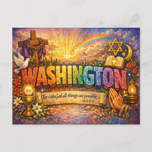 Spiritual Postcard  Postkarte (Vorderseite)