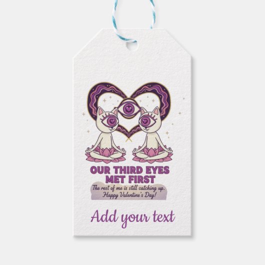 spiritual valentine's day geschenkanhänger (Vorderseite)