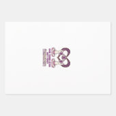 spiritual valentine's day geschenkpapier set (Vorderseite)