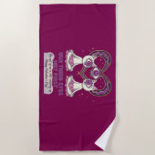 spiritual valentine's day strandtuch (Vorderseite)