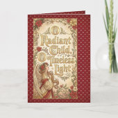 Spiritual Winter Blessing Karte (Vorderseite)