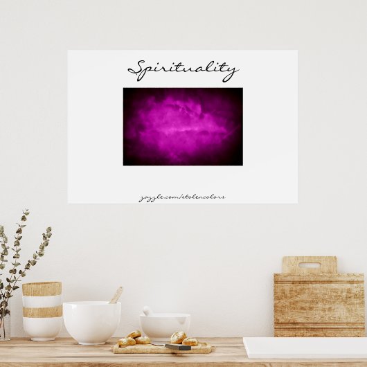 Spiritualität Poster (Küche)