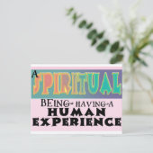 spiritualPATH.jpg Postkarte (Stehend Vorderseite)