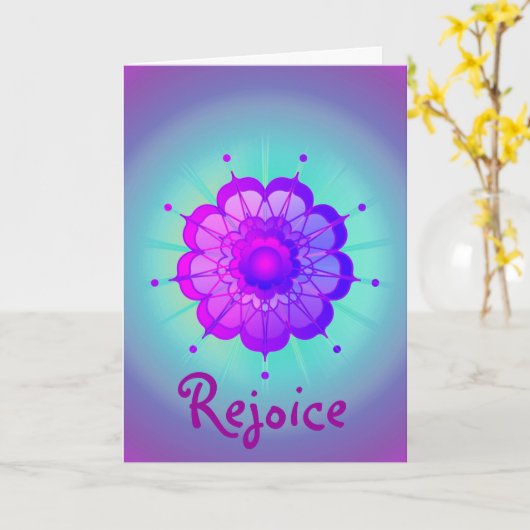 SpiritualSunshine95 Karte (Gelbe Blume)