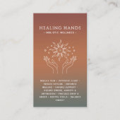 Spirituell/Alternative Wellness Heilung Celestie Visitenkarte (Vorderseite)