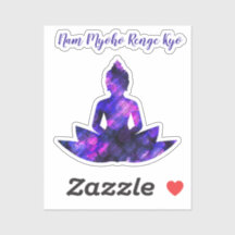 Spirituell Lila Lotus Yoga NamMyohoRengeKyo Siegel