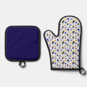 spirituell ofenhandschuh & Topflappen-Set (Vorderseite)