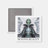 Spirituelle Alien Magnet (Vorderseite/Rückseite)