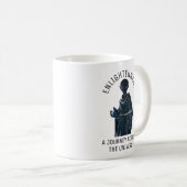 Spirituelle Alien Monk Kaffeetasse (VorderseiteRechts)