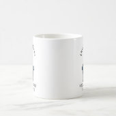Spirituelle Alien Monk Kaffeetasse (Mittel)