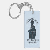 Spirituelle Alien Monk Schlüsselanhänger (Vorderseite links)