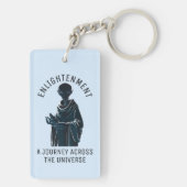 Spirituelle Alien Monk Schlüsselanhänger (Rückseite)