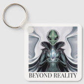Spirituelle Alien Schlüsselanhänger (Vorderseite)