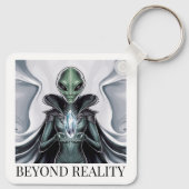 Spirituelle Alien Schlüsselanhänger (Rückseite)